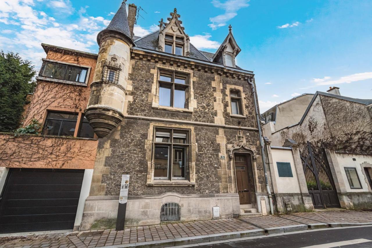 Tournelles Vue Cathedrale- Maison Climatisee Du Xvie Siecle Classee Apartment Reims Exterior foto